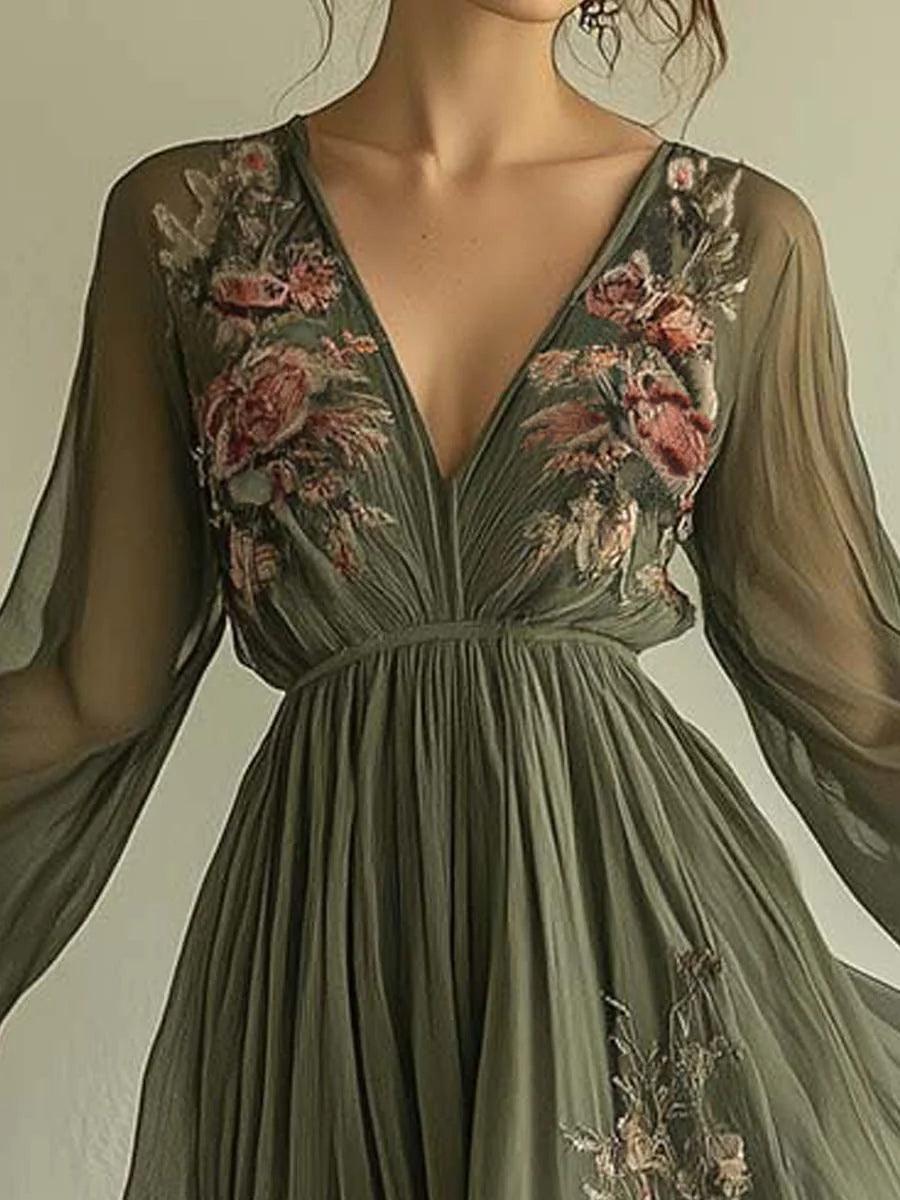 Aveline | Chiffon Dress