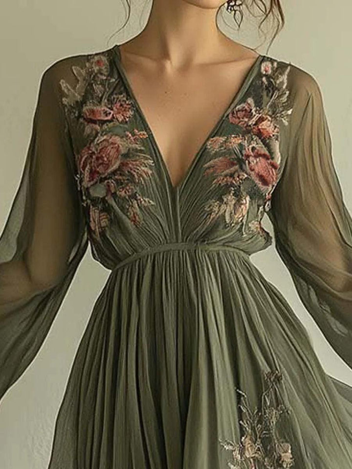 Aveline | Chiffon Dress