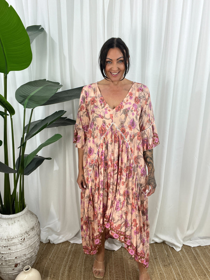 Isolde | V-Neck Dress