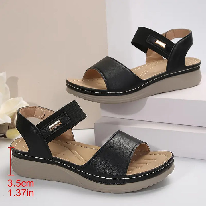 Monica Secrets | Cushioned Orthopedic Wedge Sandals