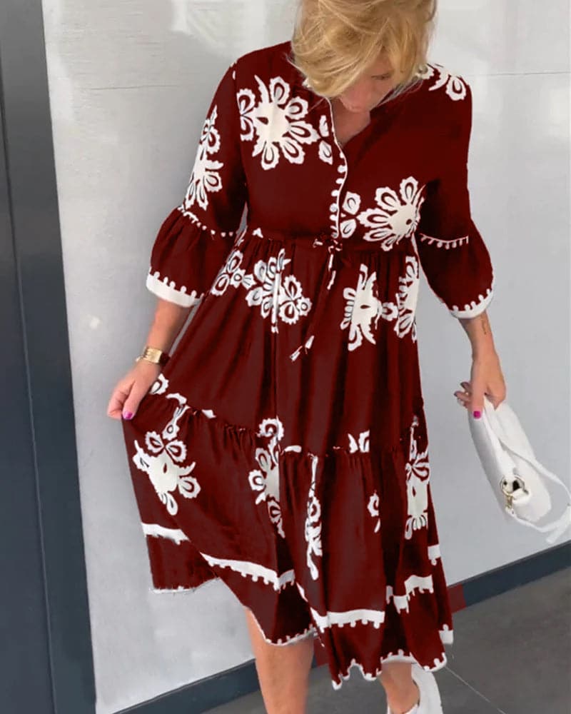 Sabrina | Floral Loose Dress