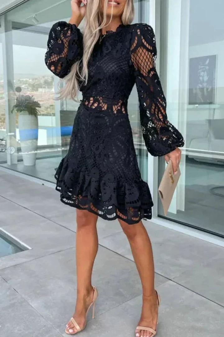 Aurelia | Lace Long Sleeve Dress
