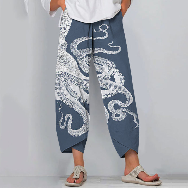 Monica Secrets | Relaxed Printed Trouser