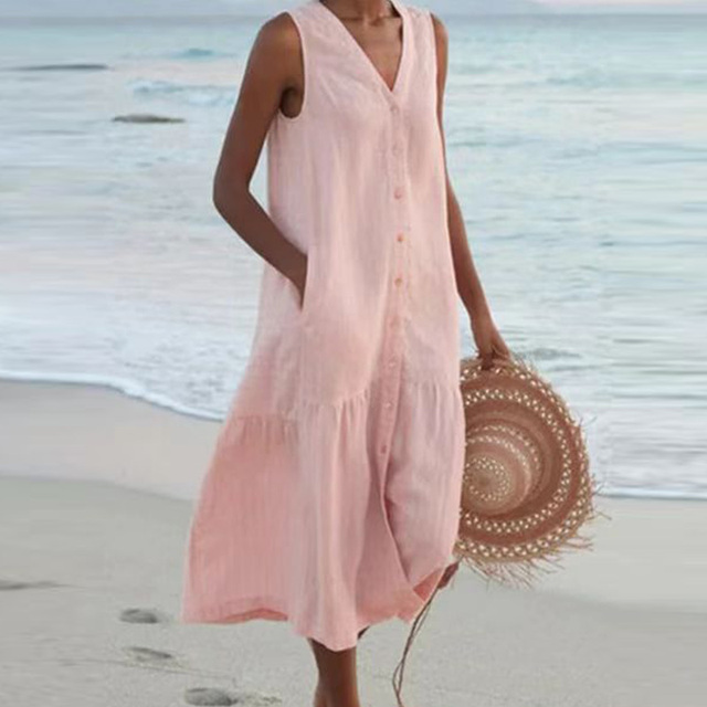 Elara | V-Neck Summer Dress