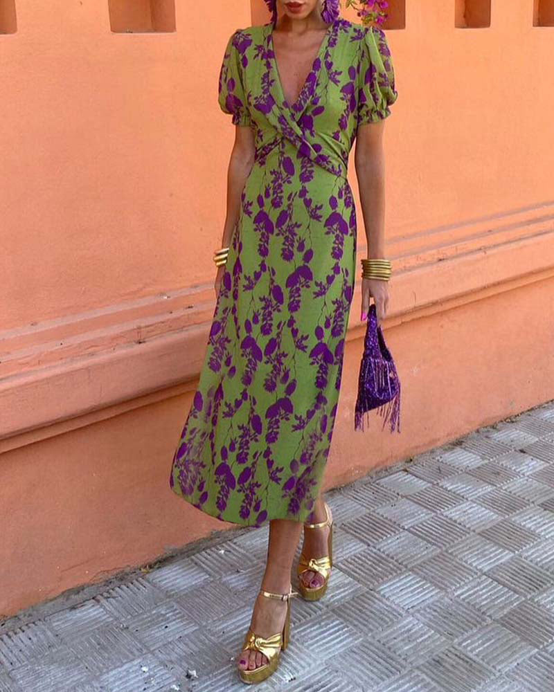 Sienna | Pleated Floral Dress