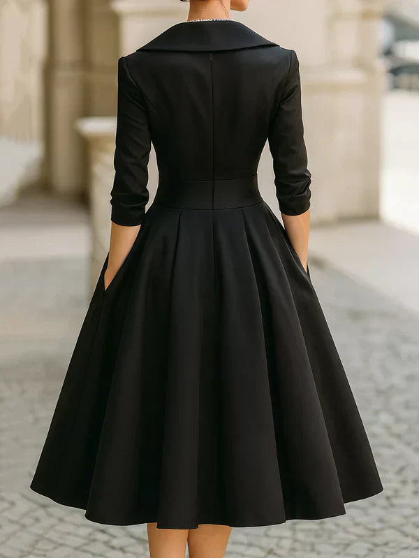 Maris | Midi Dress with Pockets