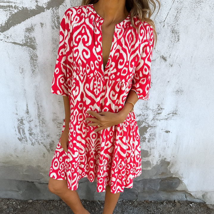 Luna | V-Neck Dress