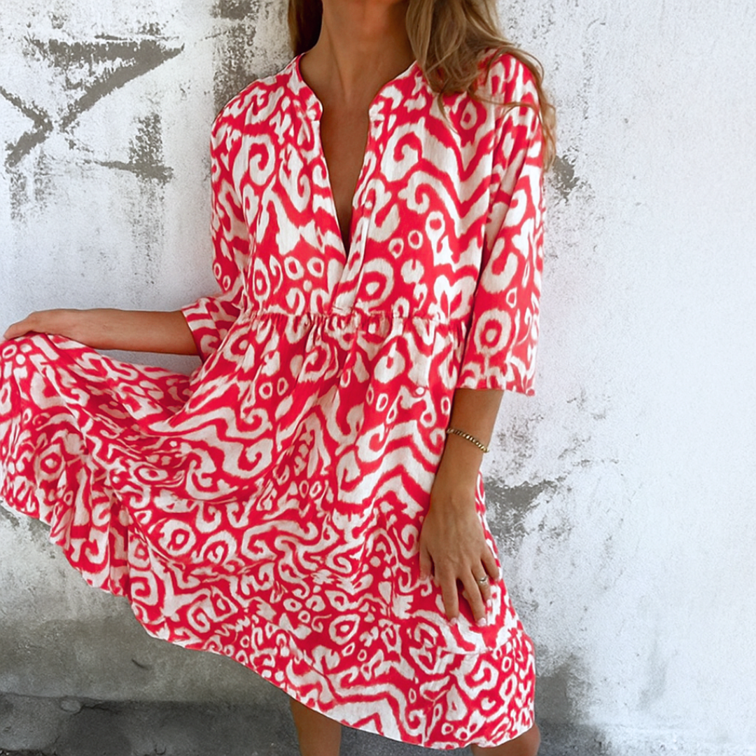 Luna | V-Neck Dress