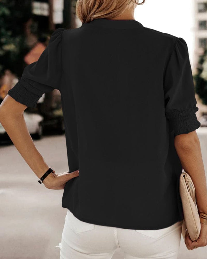 Elara | V-Neck Blouse