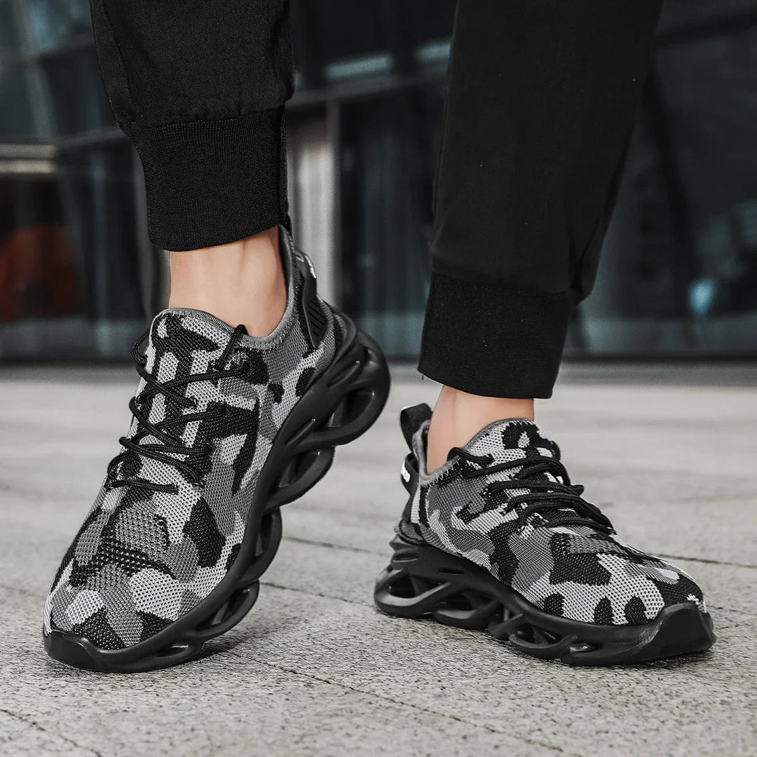 Monica Secrets | Camo-Knit Performance Trainer
