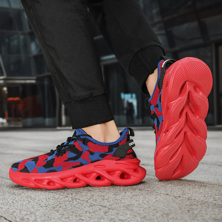 Monica Secrets | Camo-Knit Performance Trainer