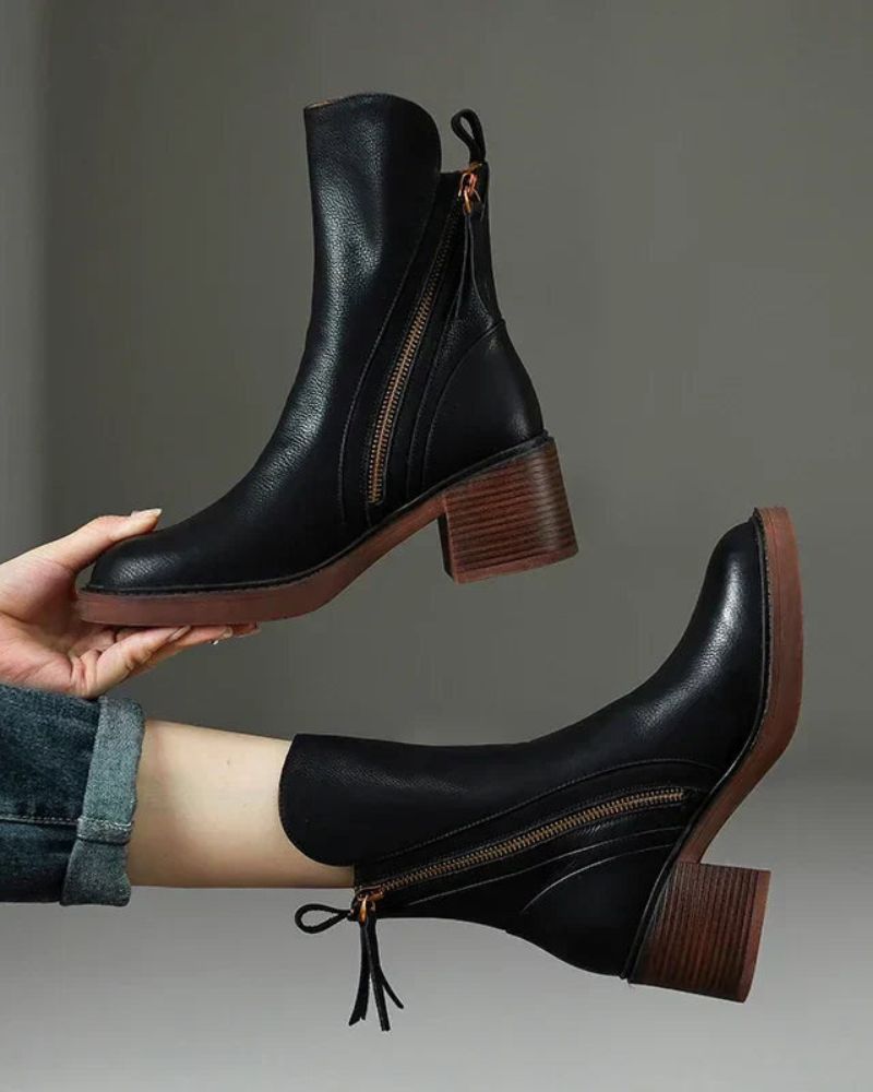 Fiona | Elegant Leather Boots
