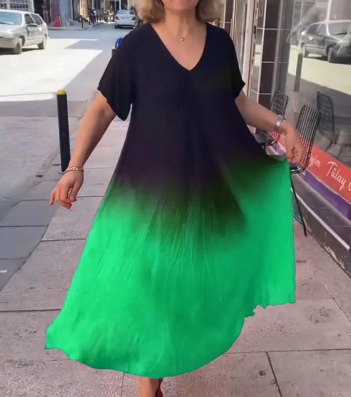 Lila | V-Neck Dress