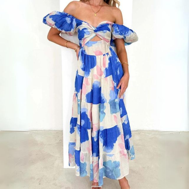 Elowen | Off-Shoulder Midi Dress