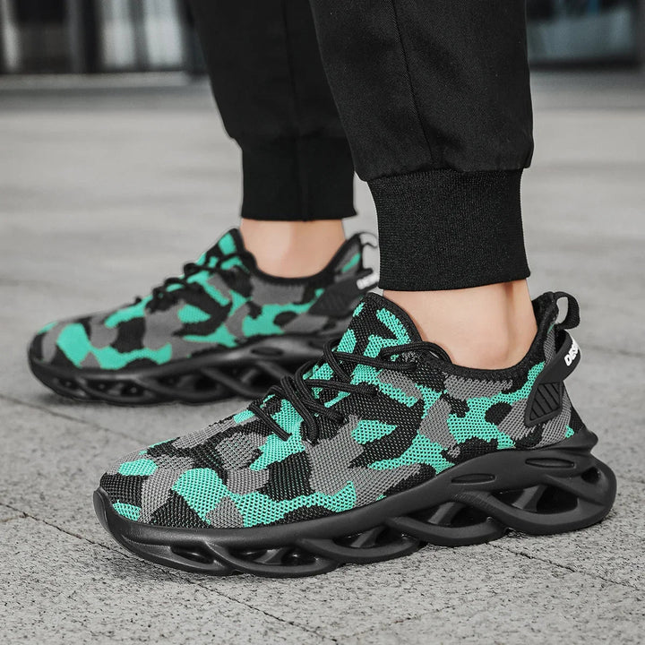 Monica Secrets | Camo-Knit Performance Trainer