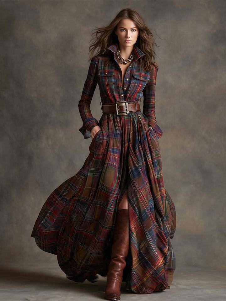 Cleo | Belted Shirt Dress