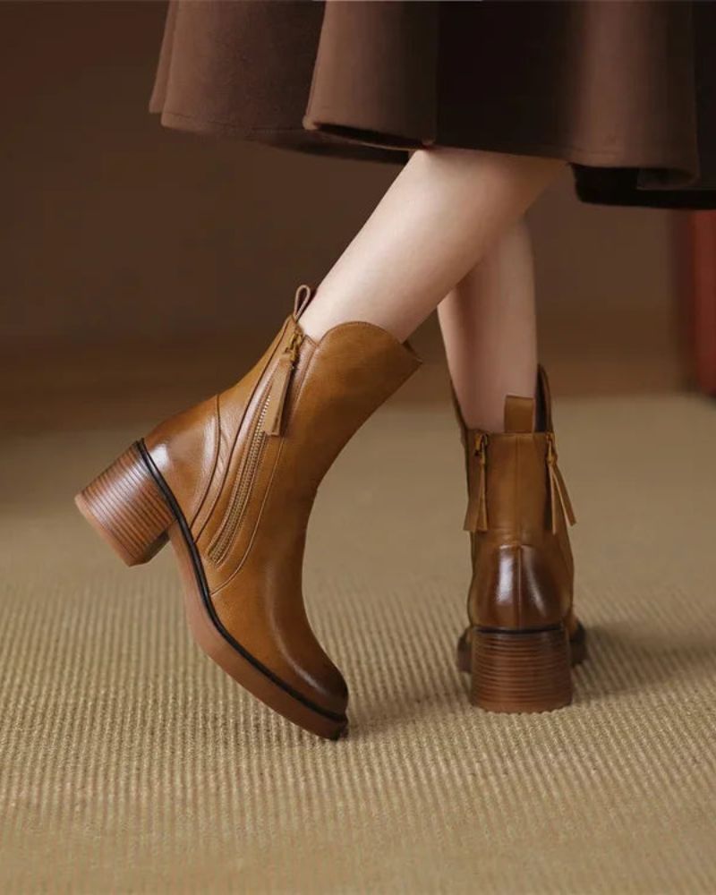 Fiona | Elegant Leather Boots