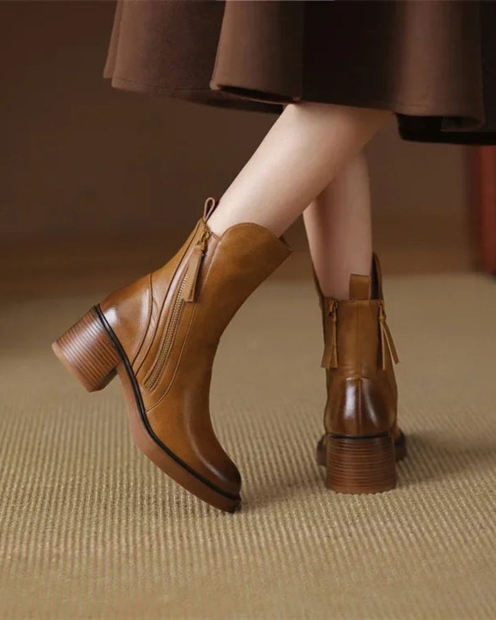Fiona | Elegant Leather Boots