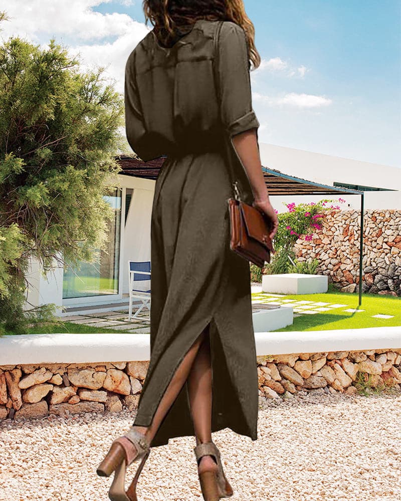 Anouk | Long Shirt Dress