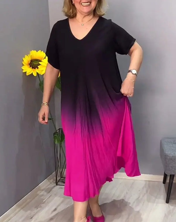 Lila | V-Neck Dress