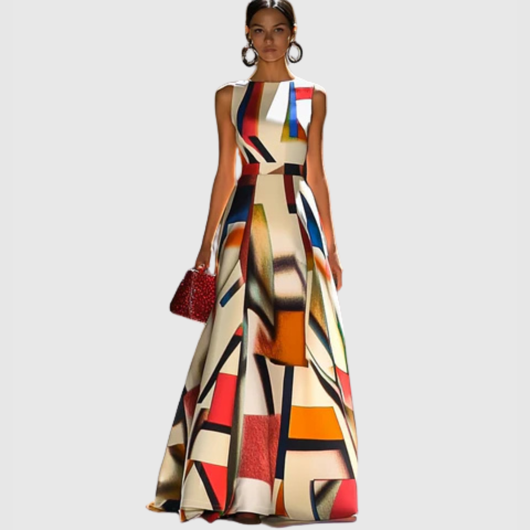 Maris | Sleeveless Evening Dress