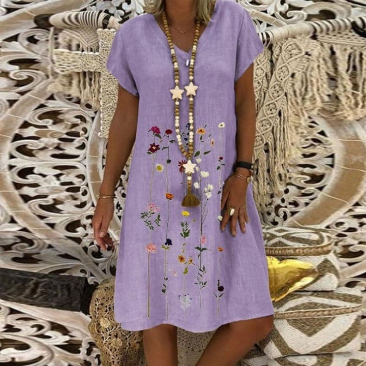 Elowen | Linen Short Dress