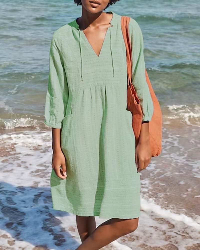 Aisling | V-Neck Dress