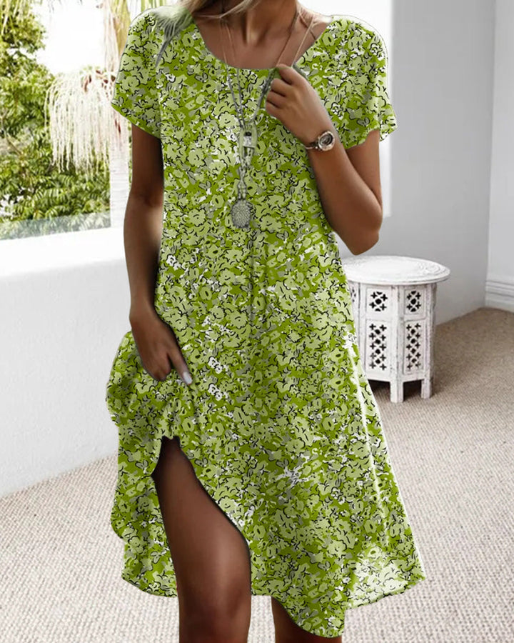 Elara | Floral Print Dress