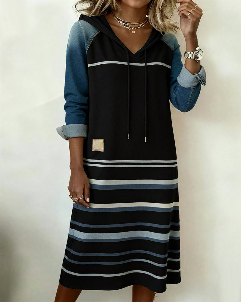 Elena | Hooded Dress
