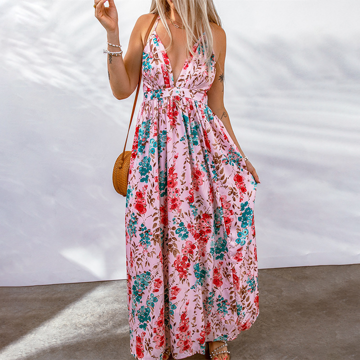 Sabrina | Floral Ibiza Dress