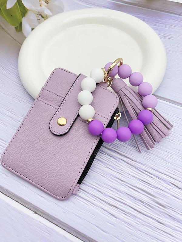 Monica Secrets | Trendy Keychain with Beads and Tassel