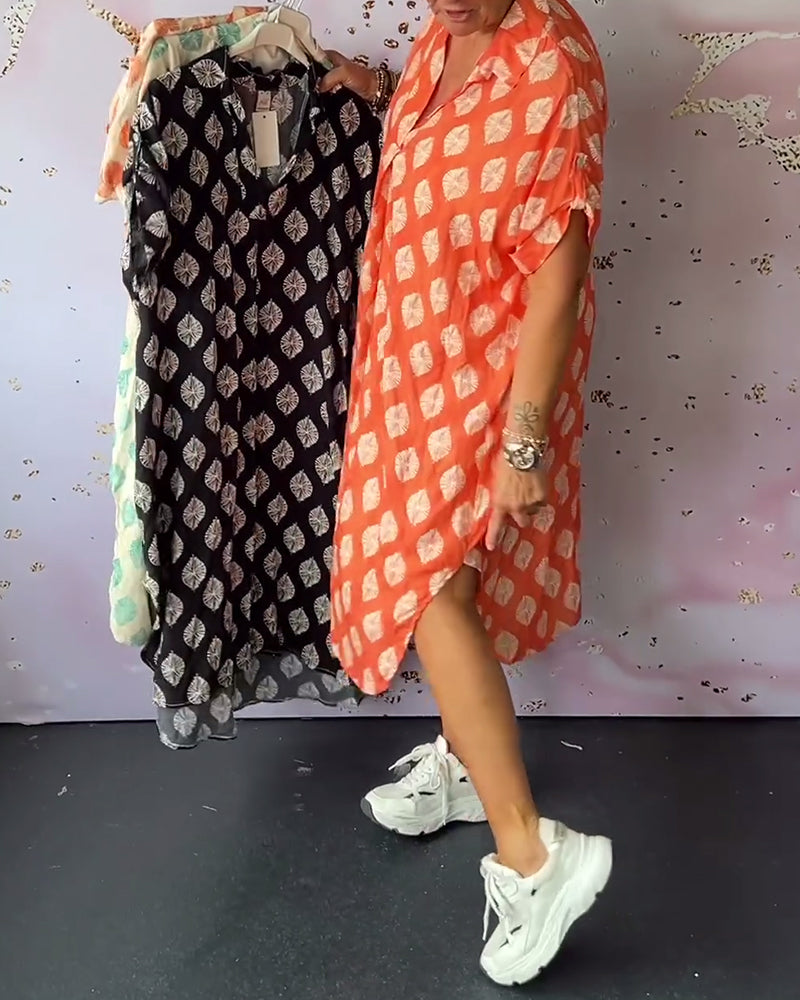 Monica Secrets | Loose Lapel Collar Dress