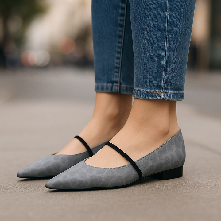 Mireille | Leather Flats
