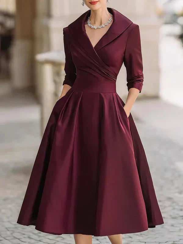 Maris | Midi Dress with Pockets