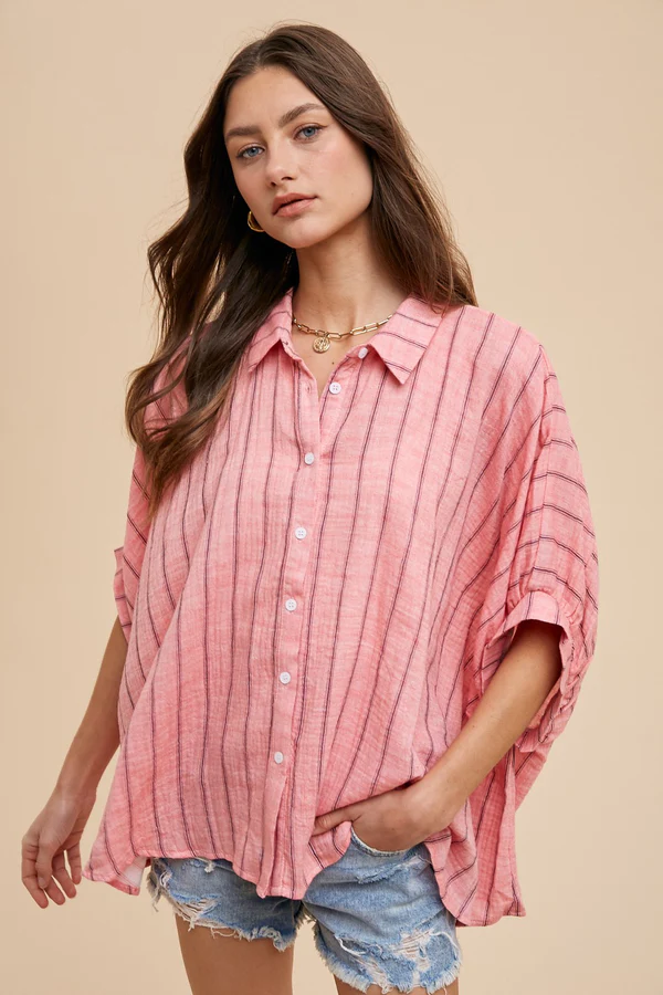 Iris | Oversized Blouse