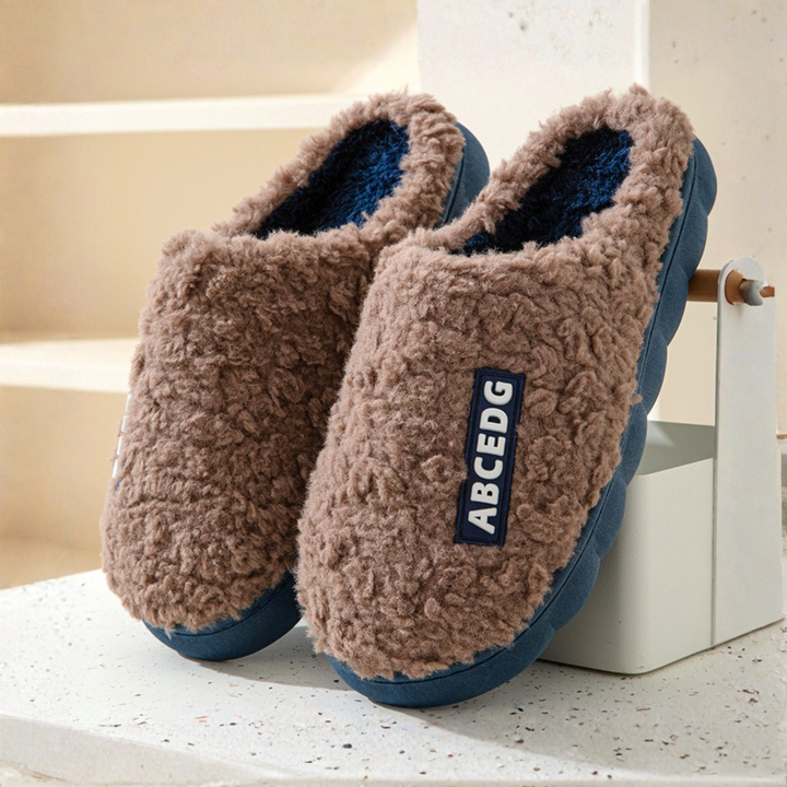 Monica Secrets | Comfy Fluffy Indoor Plush Non-Slip Slippers