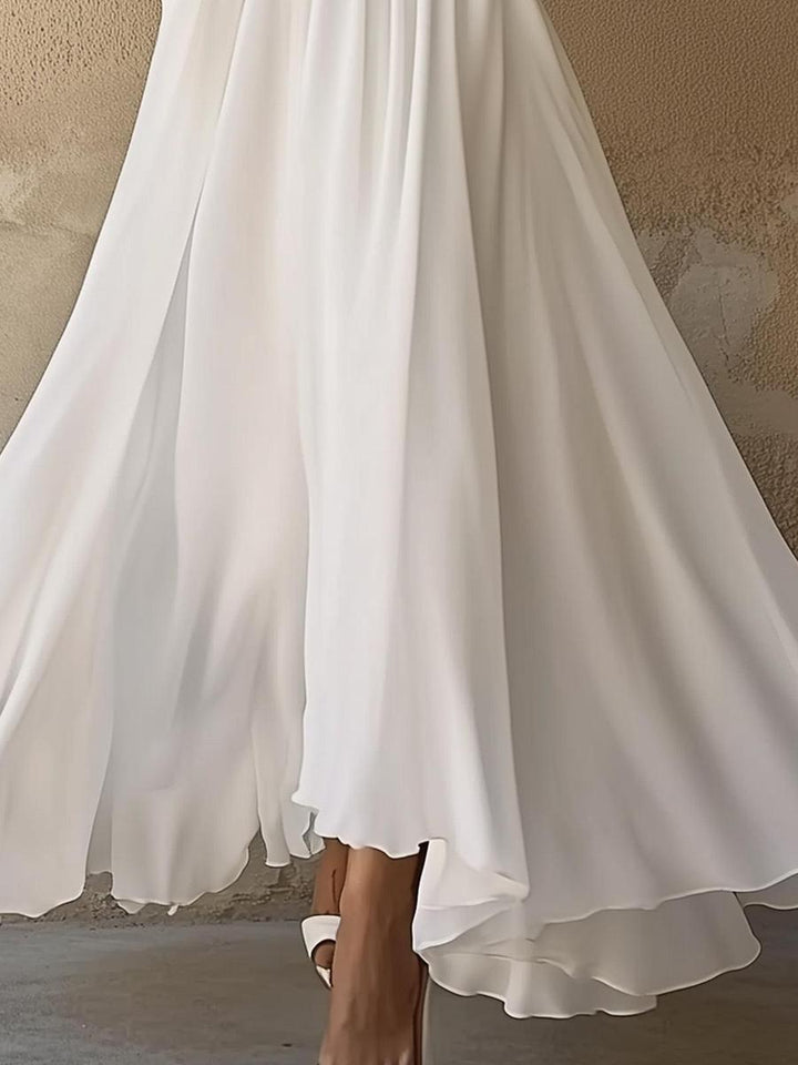 Marigold | V-Neck Maxi Dress