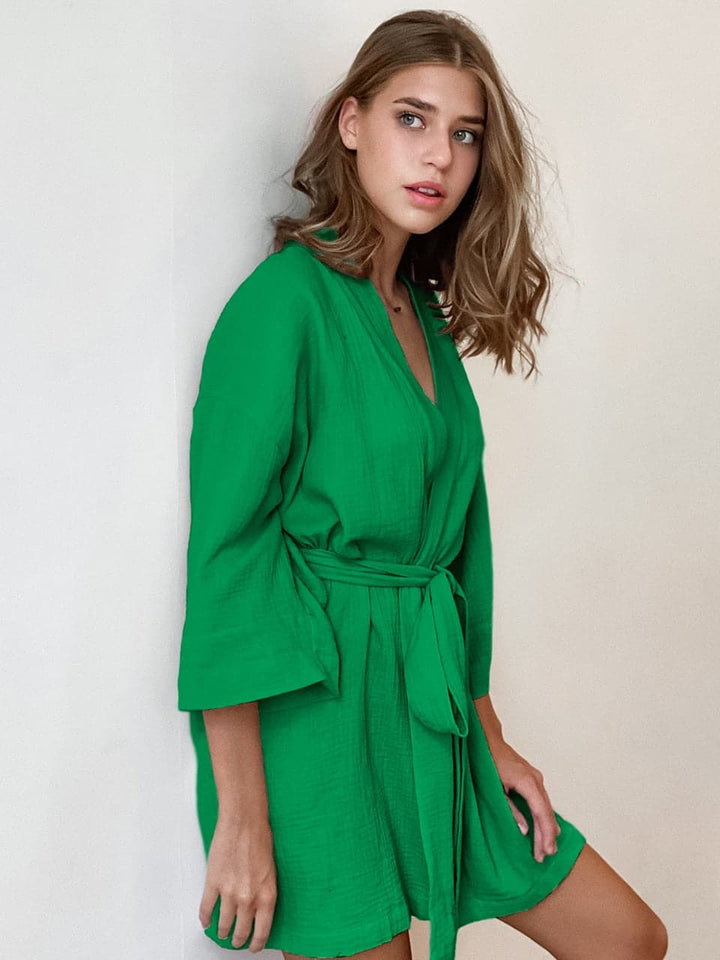 Clara | Elegant Wrap Dress