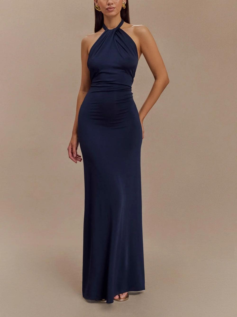 Elowen | Halter Maxi Dress