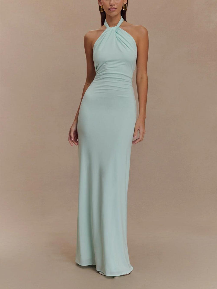 Elowen | Halter Maxi Dress