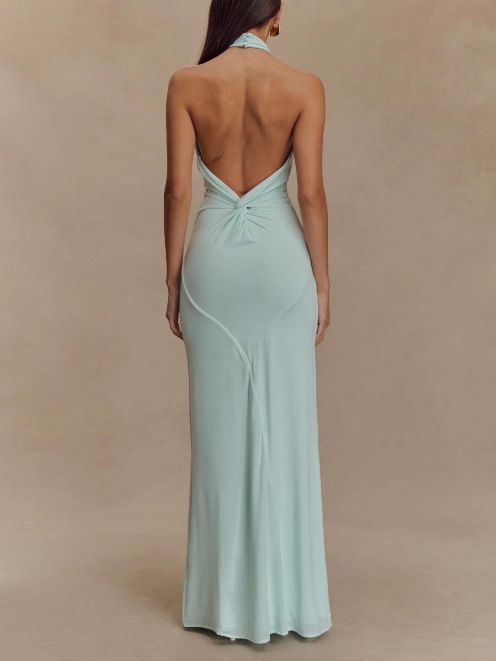 Elowen | Halter Maxi Dress