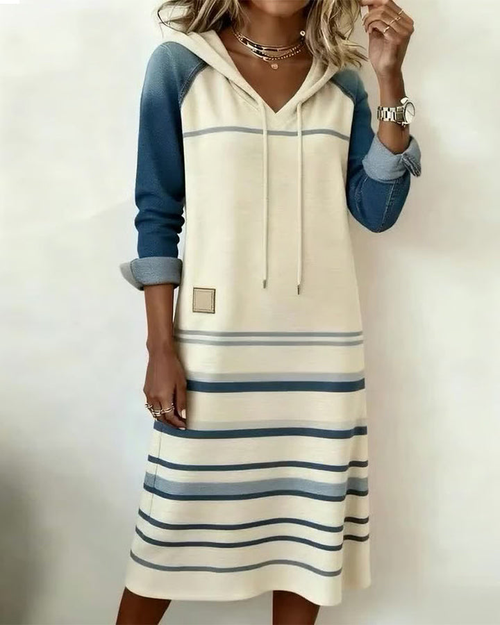 Elena | Hooded Dress