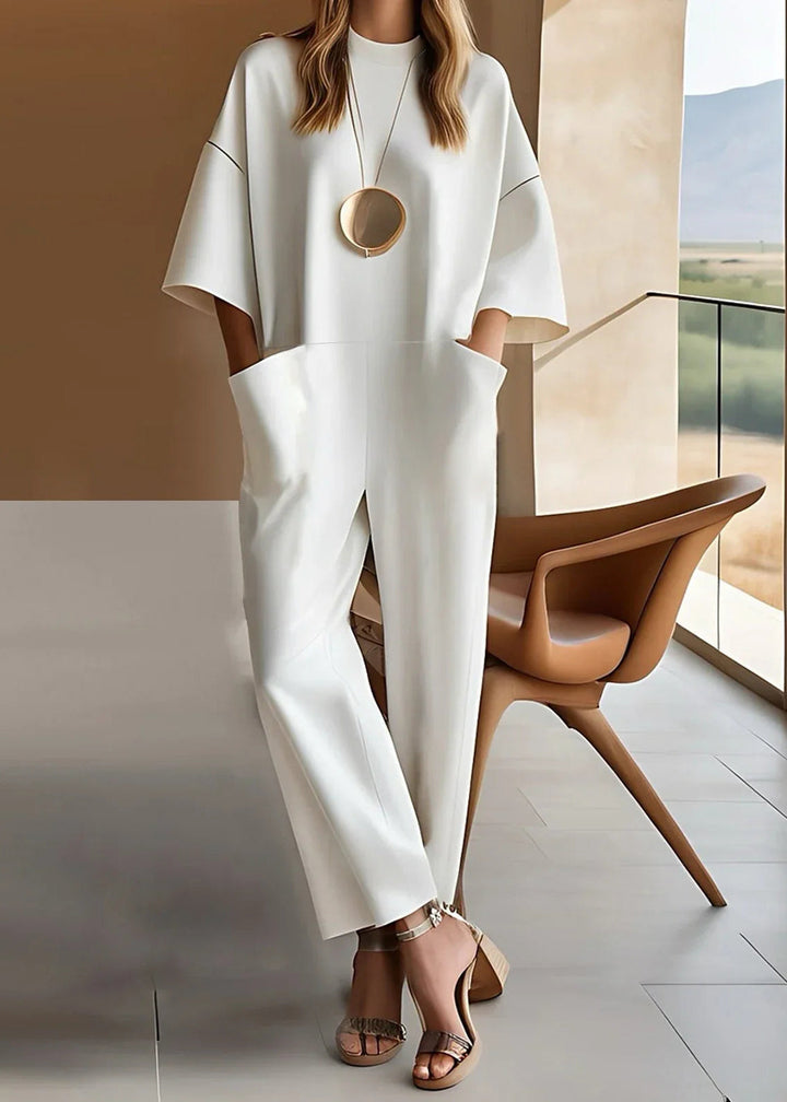 Lila | Short Sleeve Jumpsuit