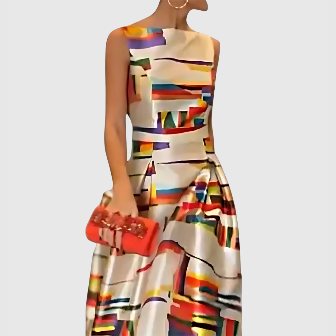 Maris | Sleeveless Evening Dress