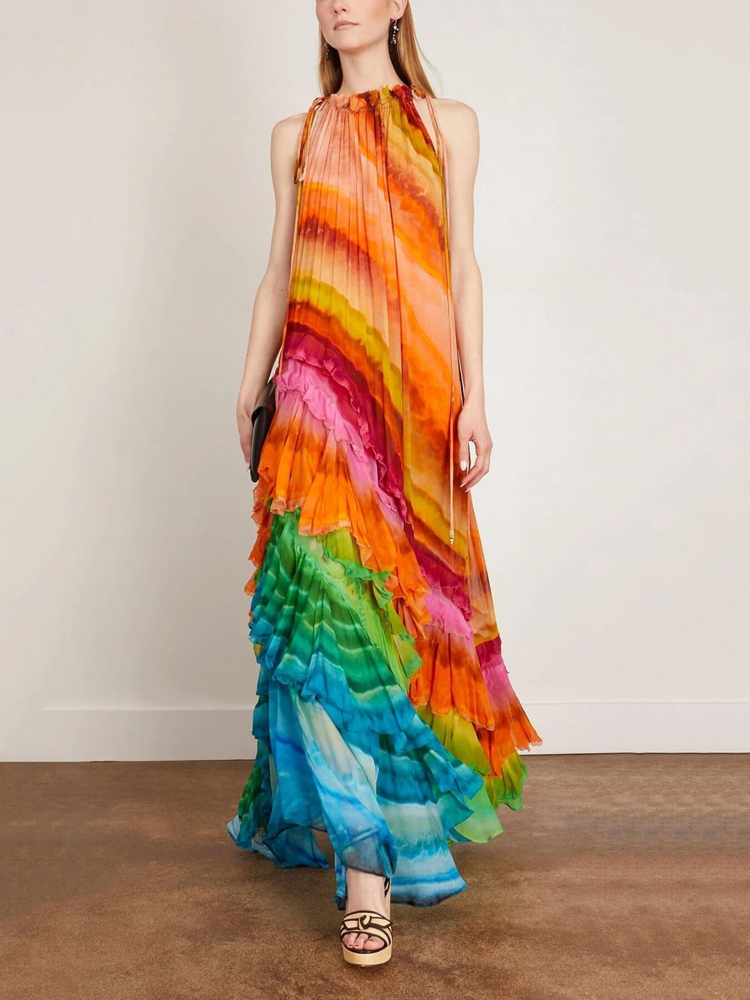 Sienna | Chiffon Ankle-Length Dress