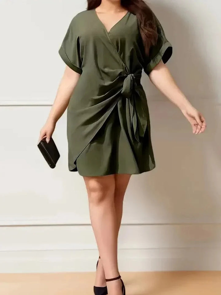 Elara | V-Neck Wrap Dress