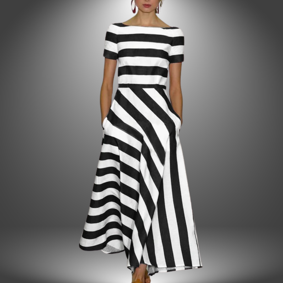 Seraphina | Striped Long Dress