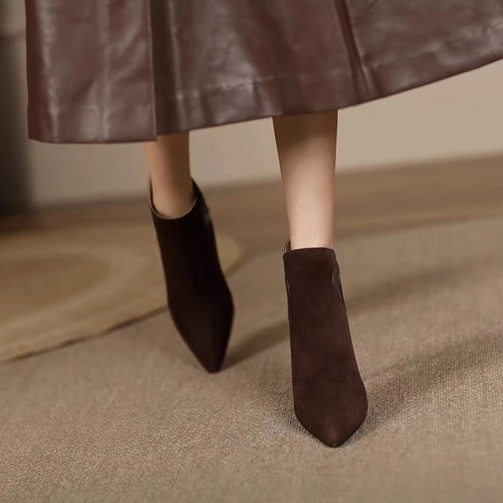 Monica Secrets | Suede Stiletto Boot