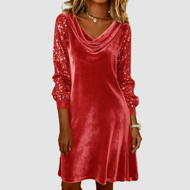 Monica Secrets | Elegant Midi Dress