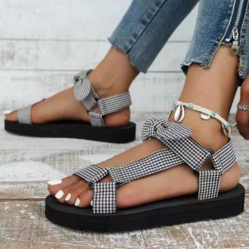 Monica Secrets | Boho-Wrap Sandal